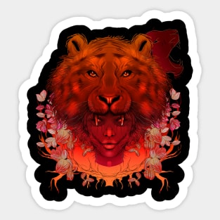 Animal Tribute Spirit Collection Tiger Sticker